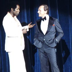 Lou Rawls and Frank Gorshin 1977