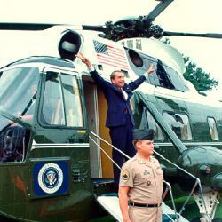 Nixon resigns as President
