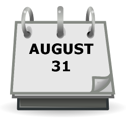 August 31