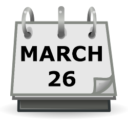 March 26