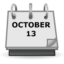 October 13