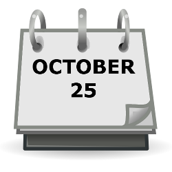 October 25